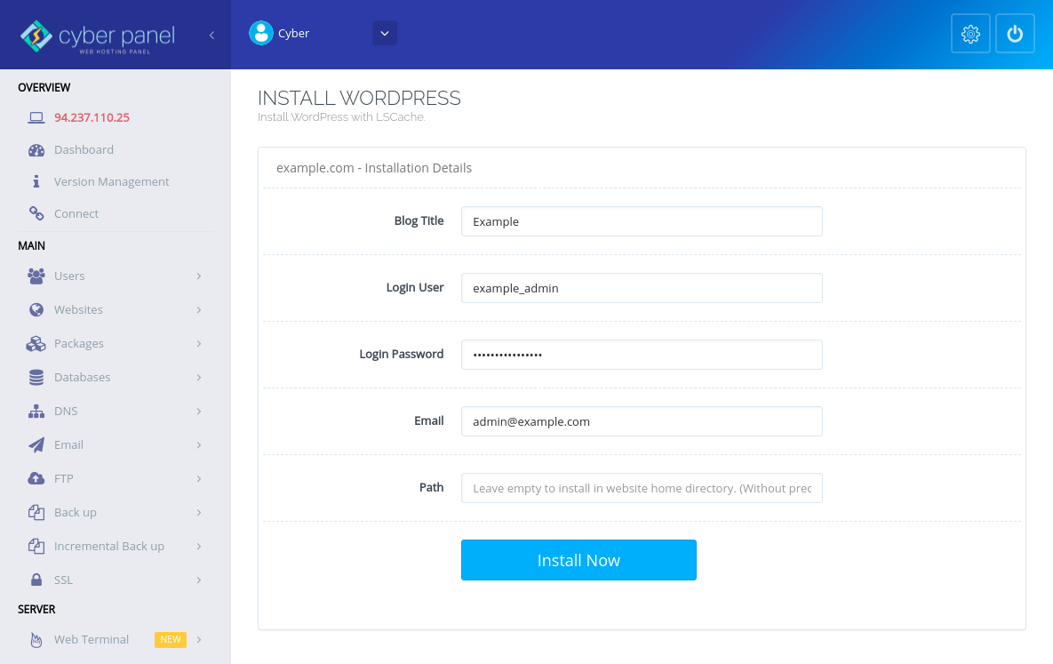 11-cyberpanel-configuring-wordpress-1 11-cyberpanel-configuring-wordpress-1
